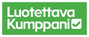Luotettava Kumppani -merkki todentaa, että hoidamme tilaajavastuulain mukaiset velvoitteet